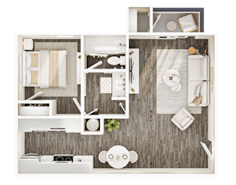 Avia McCormick Ranch - Bliss 3D Floor Plan