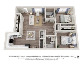 Cedar Creek Renovated 2 Bedroom / 2 Bathroom