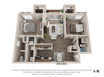  Floor Plan Summit - 2x2