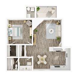 A series of images showing different rooms and furniture layouts.
