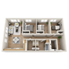 3 bed 2 bath A at Arbora Court, Washington