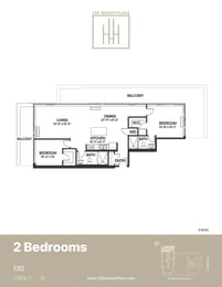 2U Floor Plan at 150 Marketplace, Ottawa, ON, K2J 5R5