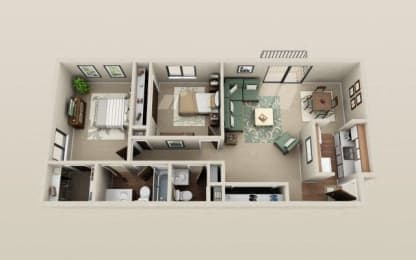 Floor Plan  a bedroom floor plan is shown in this image