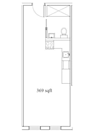 a floor plan of a small house