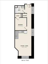 Floorplan A4 at American Spinning Mill, Greenville, 29609