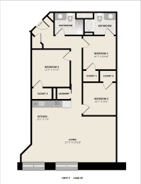 Floorplan F at American Spinning Mill, Greenville, South Carolina