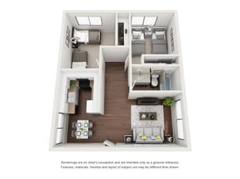 2x1 floorplan