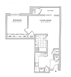 the floor plan of the second level of the renovated home