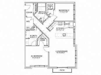  Floor Plan ht1-b03