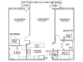  Floor Plan ht1-b08