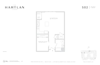Floor Plan  A floor plan for a property by Hartlan LLC.