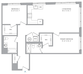 Floor Plan  a floor plan of a house
