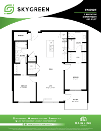 Skygreen - floor plan