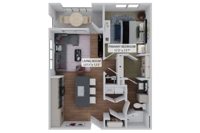 1 bed 1 bath at The Concord Apartments, Sarasota , 34240