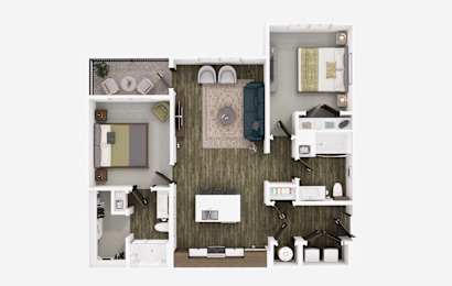 2 bed 2 bath at The Logan Luxury Apartments, Nampa, ID, 83651