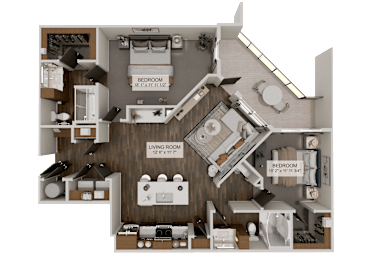 2 bed 2 bath C at Stack at Wheat Ridge Apartments, Apartments, Wheat Ridge, CO