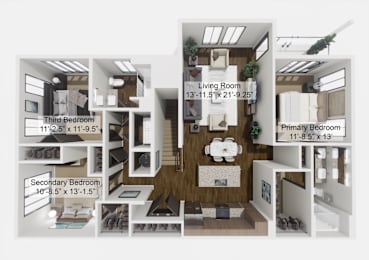  Floor Plan The Establisher - Upper
