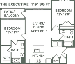 The Executive (B2) Floor Plan at Premier at West Park, Greeley Colorado