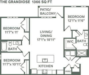 The Grandiose (C2) Floor Plan at Premier at West Park, Colorado, 80634