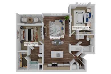 2 bed 2 bath I at The Quinn Luxury Apartments, Florida