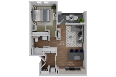 The Loft (Classic A2) Floor Plan at Stella, San Tan Valley, AZ 85143