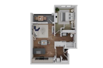The Loft+ (Classic A2+) Floor Plan at Stella, San Tan Valley, AZ 85143