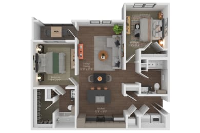 The Classic (Classic B1) Floor Plan at Stella, San Tan Valley, AZ 85143