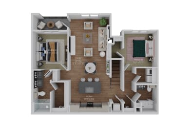 The Oasis Upper (Select B1U) Floor Plan at Stella, San Tan Valley, AZ 85143