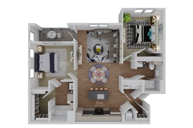 The Executive + (Classic B2+) Floor Plan at Stella, San Tan Valley, AZ 85143