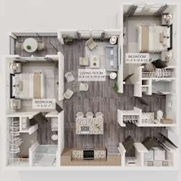 B1a 2Bed 2Bath at Verity Luxury Apartment Homes Apartments, Vero Beach, FL