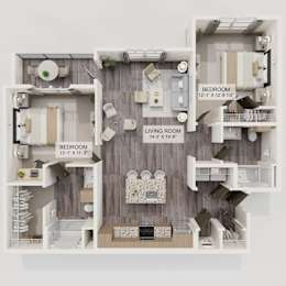B2 2Bed 2Bath at Verity Luxury Apartment Homes Apartments, FL, 32960