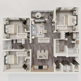 C1 3Bed 2Bath at Verity Luxury Apartment Homes Apartments, Vero Beach, Florida