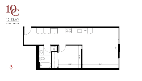 a floor plan of a house with a garage