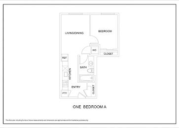 One bedroom 1 bath at Elevation16 Apartments, Seattle, 98146
