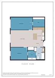 Floor Plan  2 Bedroom 1 Bath