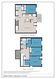 Floor Plan  4 Bedroom TH3A