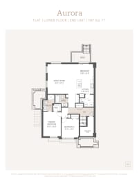 the typical floor plan of a home
