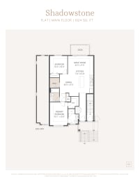 a typical floor plan of a home