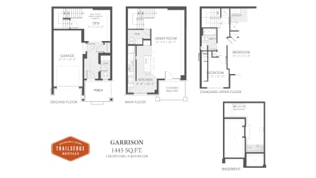  Floor Plan GARRISON - 221-231 Dragonfly Walk