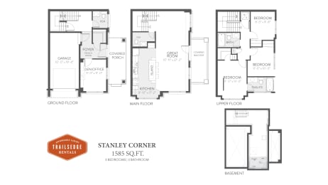  Floor Plan STANLEY CORNER - 243-249 Dragonfly Walk & 142-148 Wild Calla Way