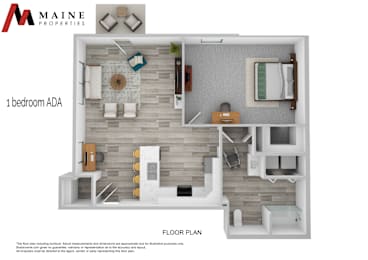  Floor Plan Island View ADA