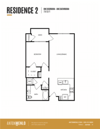 Floor Plan  a floor plan of the residence 2