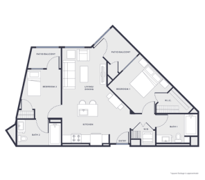  Floor Plan B1