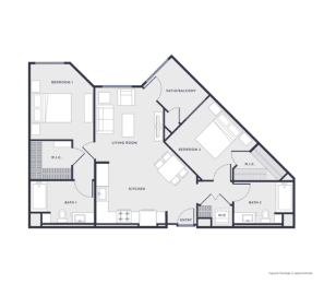  Floor Plan B2