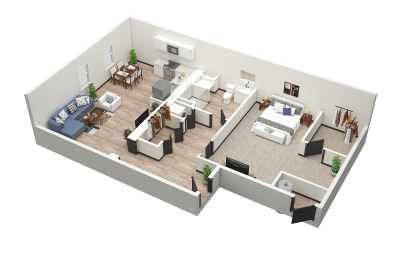 Floor Plan  The Cooper II - Floor Plan