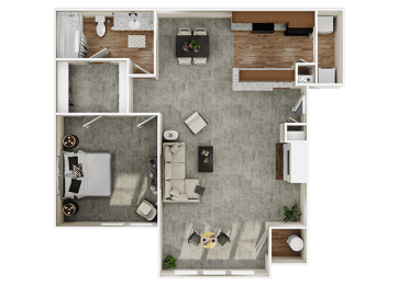the bedroom floor plan of a 2103 sq ft house