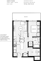 a floor plan of a house
