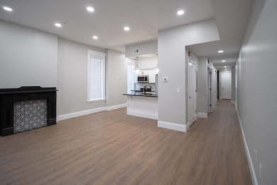 Plum 201 - Living room and kitchen