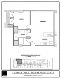  Floor Plan Benmar 116- 410