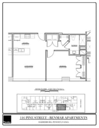  Floor Plan Benmar 116 - 503